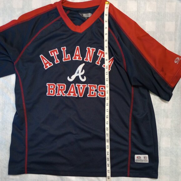 True Fans Atlanta Braves Short Sleeve Jersey Size XL - Picture 8 of 8